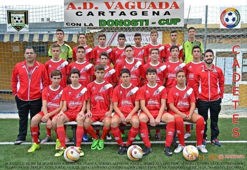 Equipo cadete de la A.D. La Vaguada