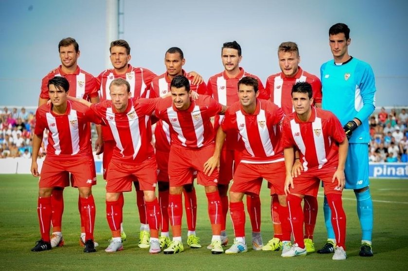 Última visita del Sevilla a Pinatar Arena en 2015