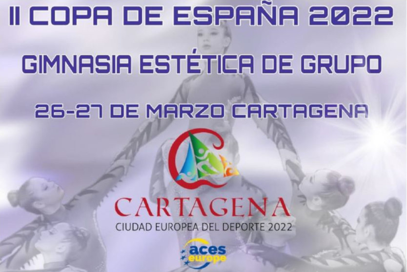 Cartagena acoge la II Fase de la Copa de España de Gimnasia Estética de Grupo