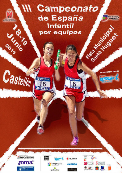 Cartel III Campeonato de España Infantil por Equipos Castellón 2016