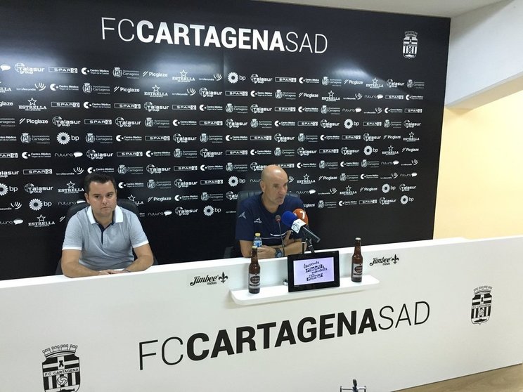 Miguel Rivera habla claro tras perder 2-0 ante el Cartagena