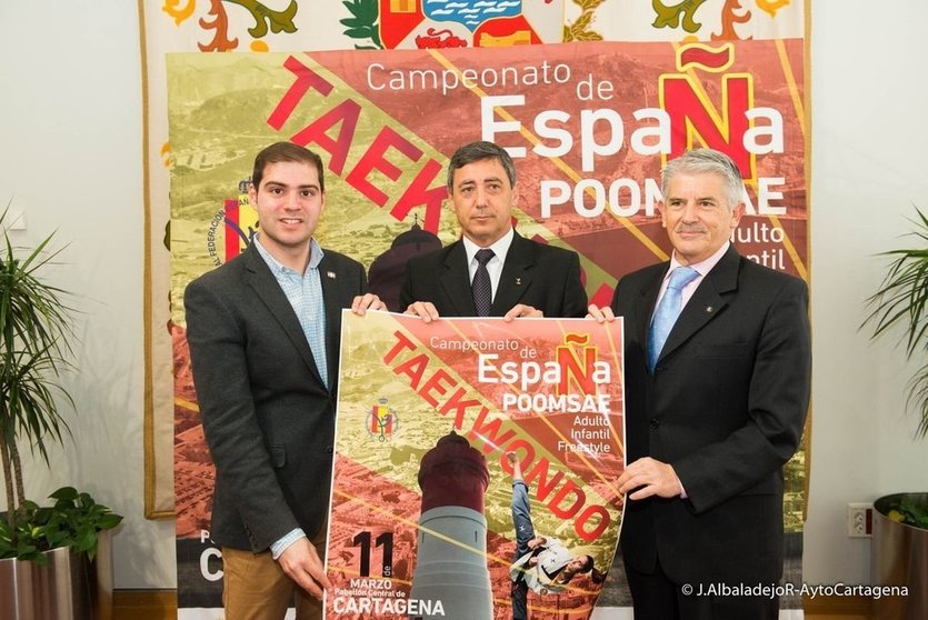Presentación del Campeonato de España de Taekwondo Poomsae/Foto: Ayuntamiento de Cartagena