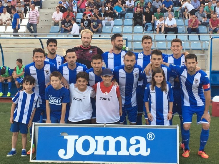 Once del Lorca ante la Cultural/Lorca FC