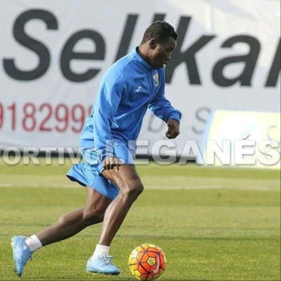 Moussa, el guineano que hizo 14 goles para el Leganés B. / CD LEGANÉS