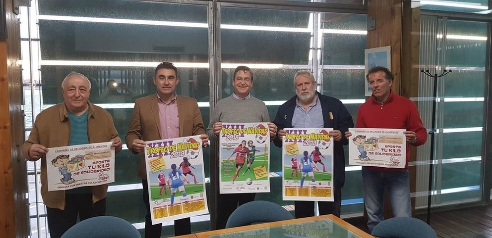Presentación XIII trofeos de Navidad de la Asociación de Clubes de Fútbol de Cartagena y Comarca/Foto: AFCT
