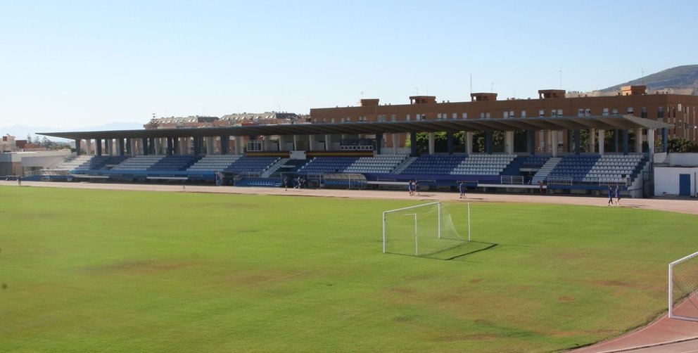 Estadio Álvarez Claro de Melilla, escenario de este interesante choque