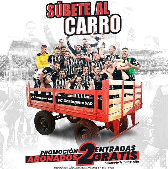 Cartel promocional del partido frente al Sevilla Atlético/Prensa FCC