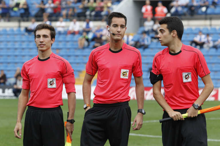 Ruipérez Marín, centro de la imagen, no tuvo una tarde muy acertada para el Cartagena/Foto: Real Madrid