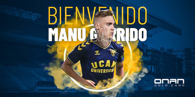 Manu Garrido se incorpora al ataque del UCAM Murcia CF