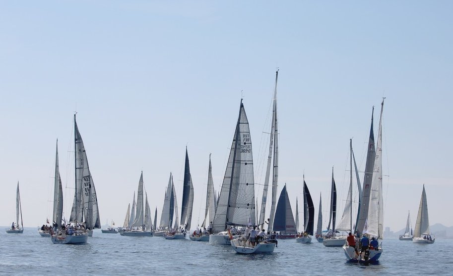 53 barcos se citan en la V Regata Camino de la Cruz, Trofeo Punta Este Murcia