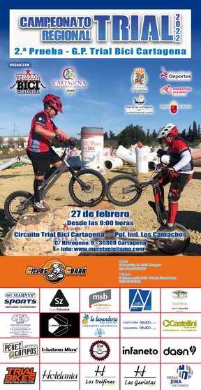 El Campeonato Regional de Trial Bici y la IX Milla Solidaria de La Huertecica encabezan la agenda deportiva del fin de semana