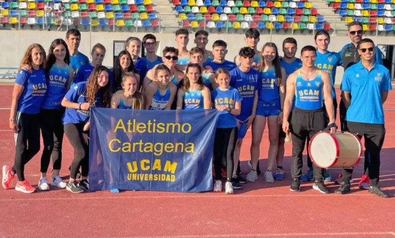 UCAM Atletismo Cartagena presente en el Campeonato de España Universitario de Atletismo