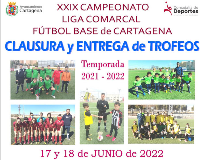 Clausura de la XXIX Liga comarcal de fútbol base